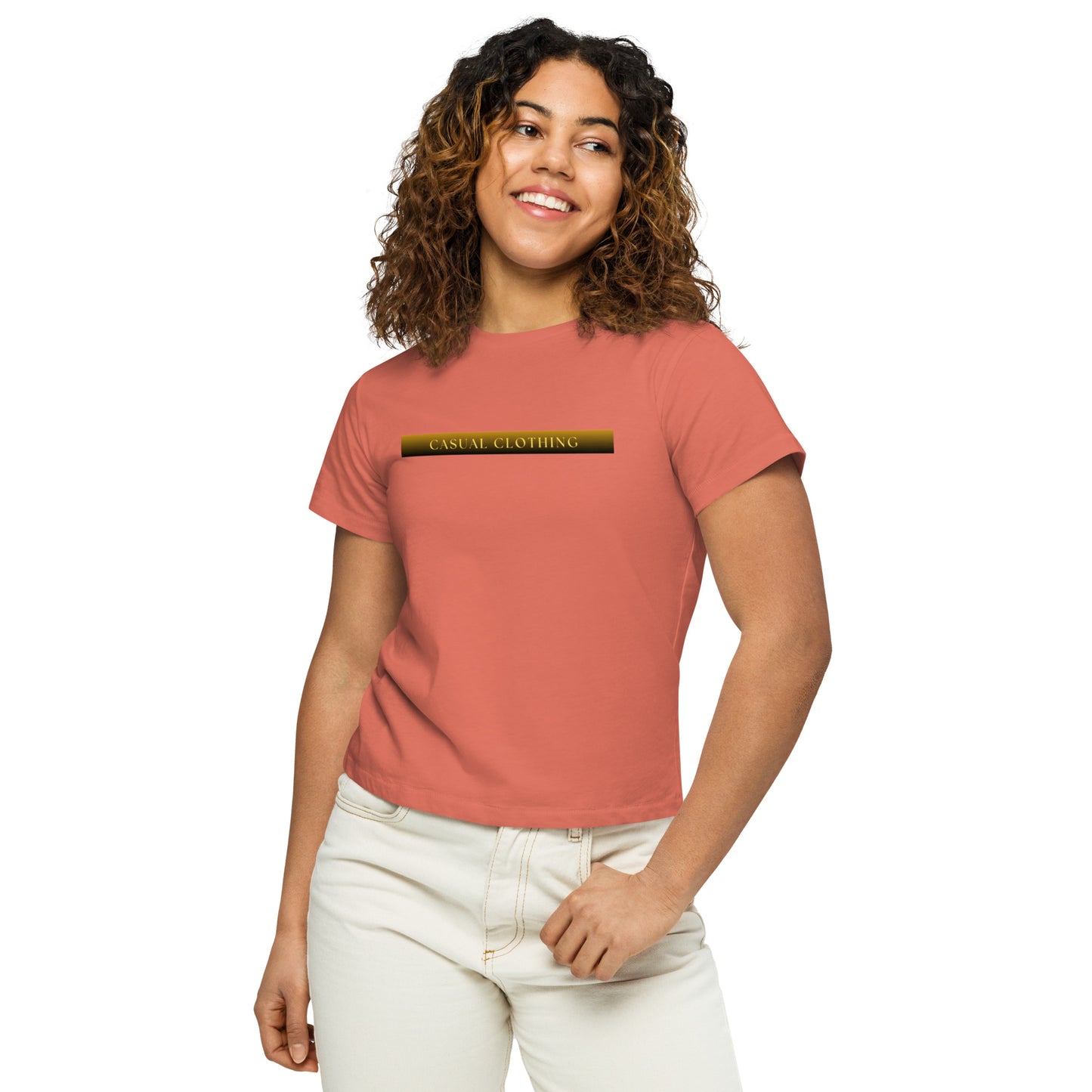 Women’s high-waisted t-shirt